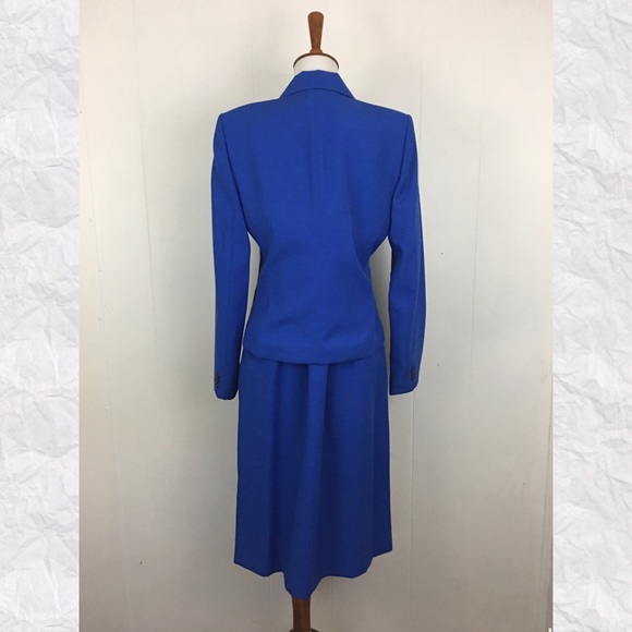 Vintage 3PC Blazer Tank Pencil Skirt Suit - Picture 4 of 8